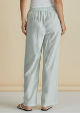 Load image into Gallery viewer, Georgie Pants - Green Stripe | Abbey Road Kaikoura