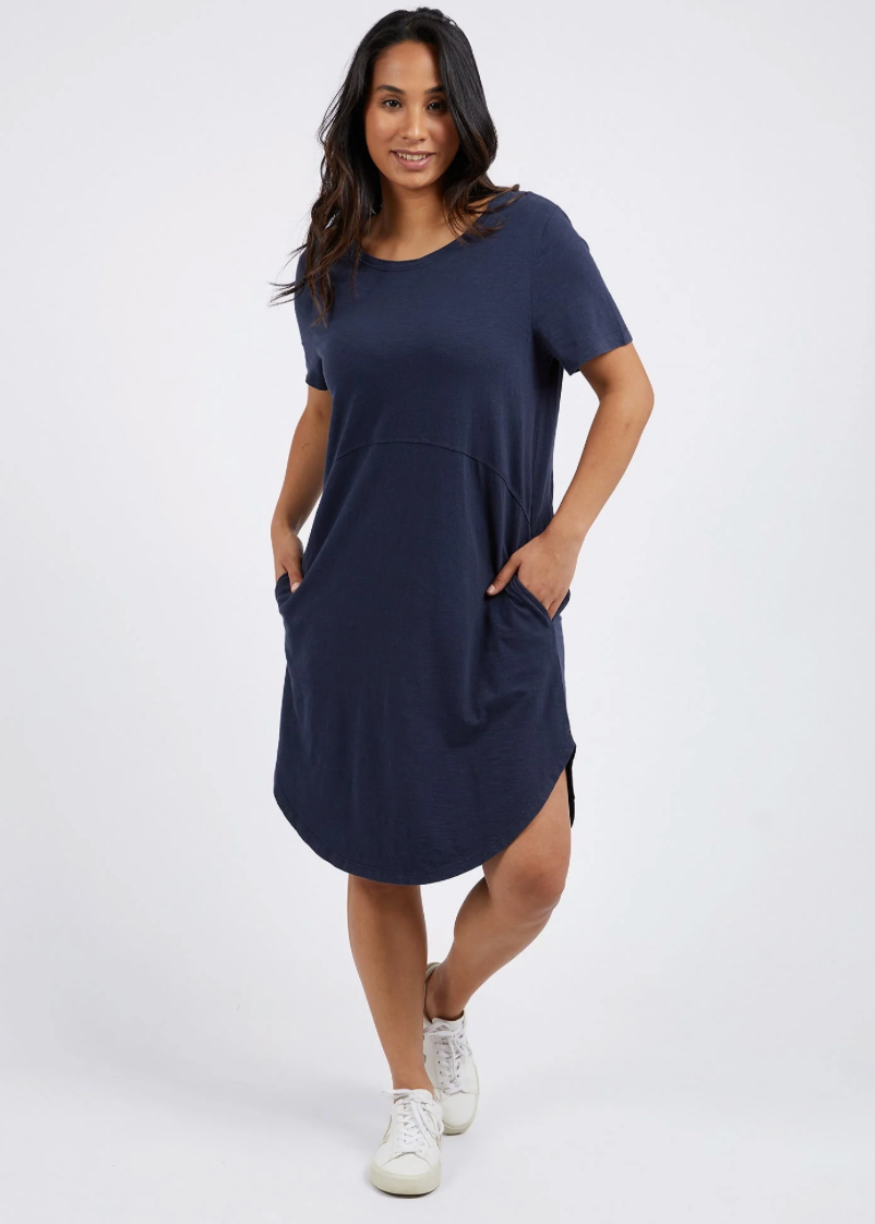 Bay Dress - Dark Sapphire | Abbey Road Kaikoura