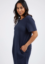 Load image into Gallery viewer, Bay Dress - Dark Sapphire | Abbey Road Kaikoura