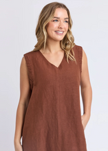 Load image into Gallery viewer, Bermuda Dress Chocolate | Abbey Road Kaikoura