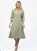 Load image into Gallery viewer, Marrakesh Midi Dress Marra Print | Abbey Road Kaikoura