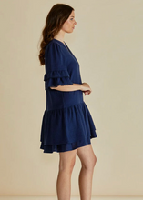 Load image into Gallery viewer, Malibu Dress - Navy | Abbey Road Kaikoura