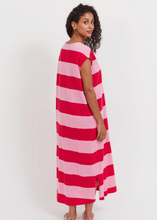 Load image into Gallery viewer, Jardin Stripe T-shirt Dress | Abbey Road Kaikoura