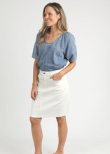 Load image into Gallery viewer, Belle Denim Skirt | Abbey Road Kaikoura