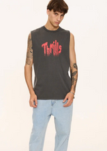 Load image into Gallery viewer, Once Bitten Twice Shy Merch Fit Muscle Tee - Merch Black | Abbey Road Kaikoura