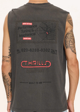 Load image into Gallery viewer, Once Bitten Twice Shy Merch Fit Muscle Tee - Merch Black | Abbey Road Kaikoura