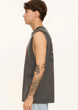 Load image into Gallery viewer, Once Bitten Twice Shy Merch Fit Muscle Tee - Merch Black | Abbey Road Kaikoura