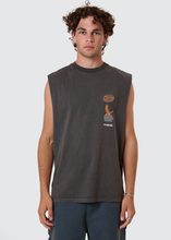 Load image into Gallery viewer, 1st Grade Service Merch Fit Muscle Tee / Merch Black | Abbey Road Kaikoura