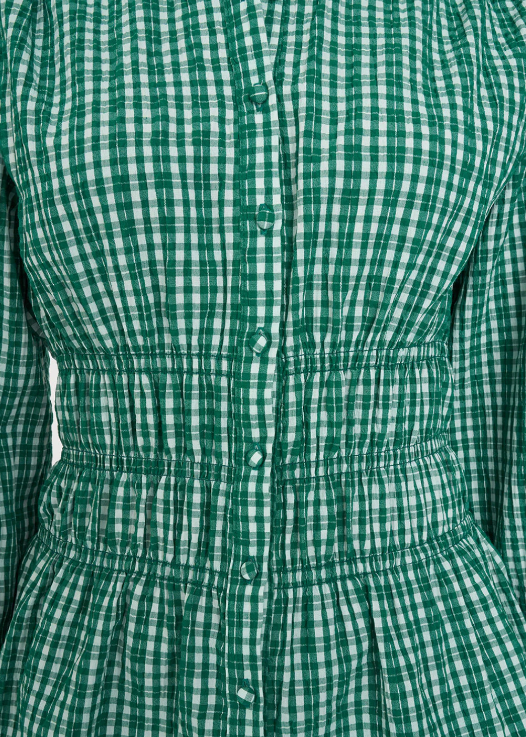 Ada Shirt Green/Blue | Abbey Road Kaikoura