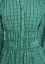 Load image into Gallery viewer, Ada Shirt Green/Blue | Abbey Road Kaikoura