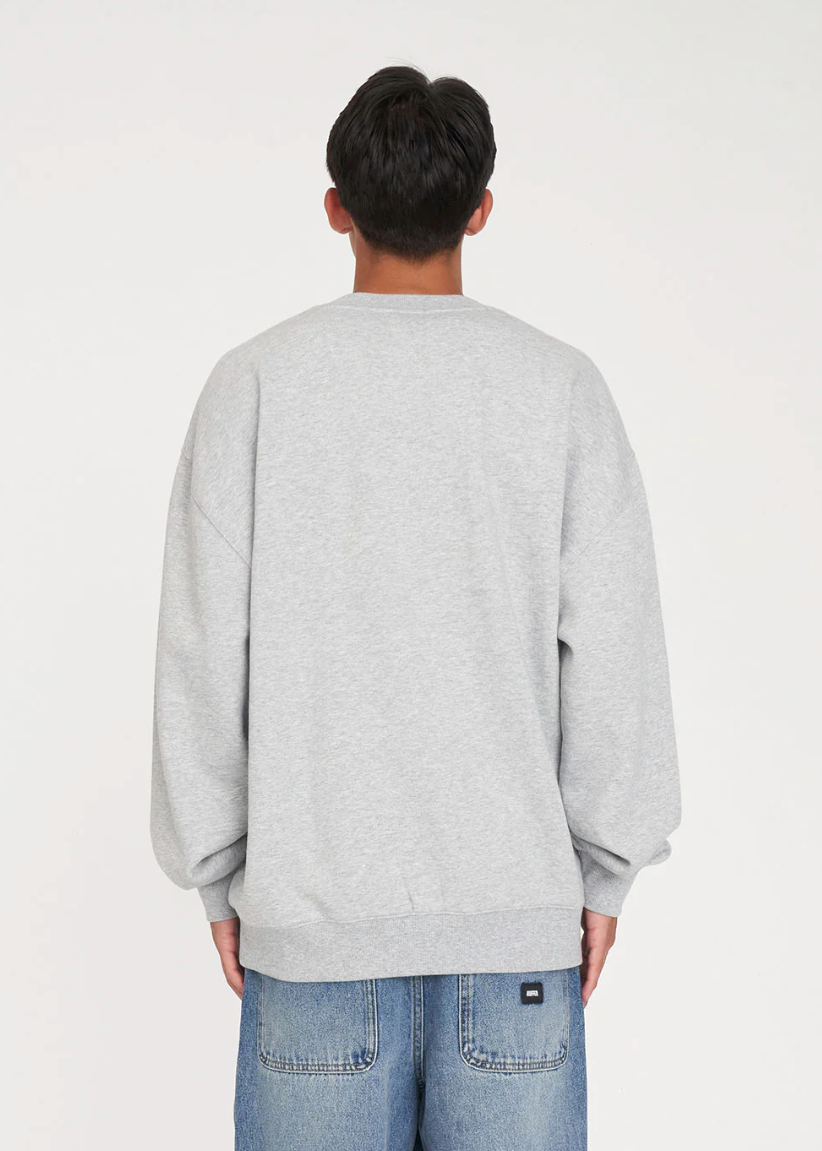Mens Weekend Crew/ Console Grey Marle | Abbey Road Kaikoura