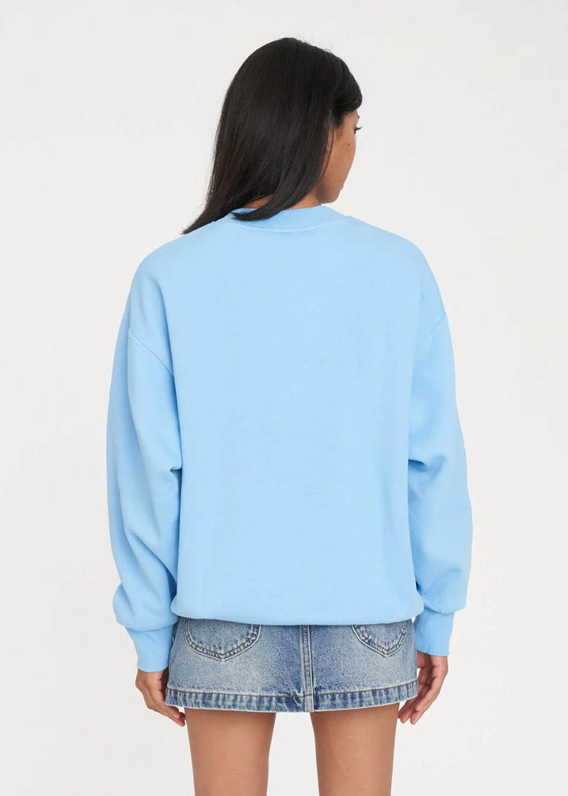 Womens Weekend Crew/Blithe Chill Blue | Abbey Road Kaikoura
