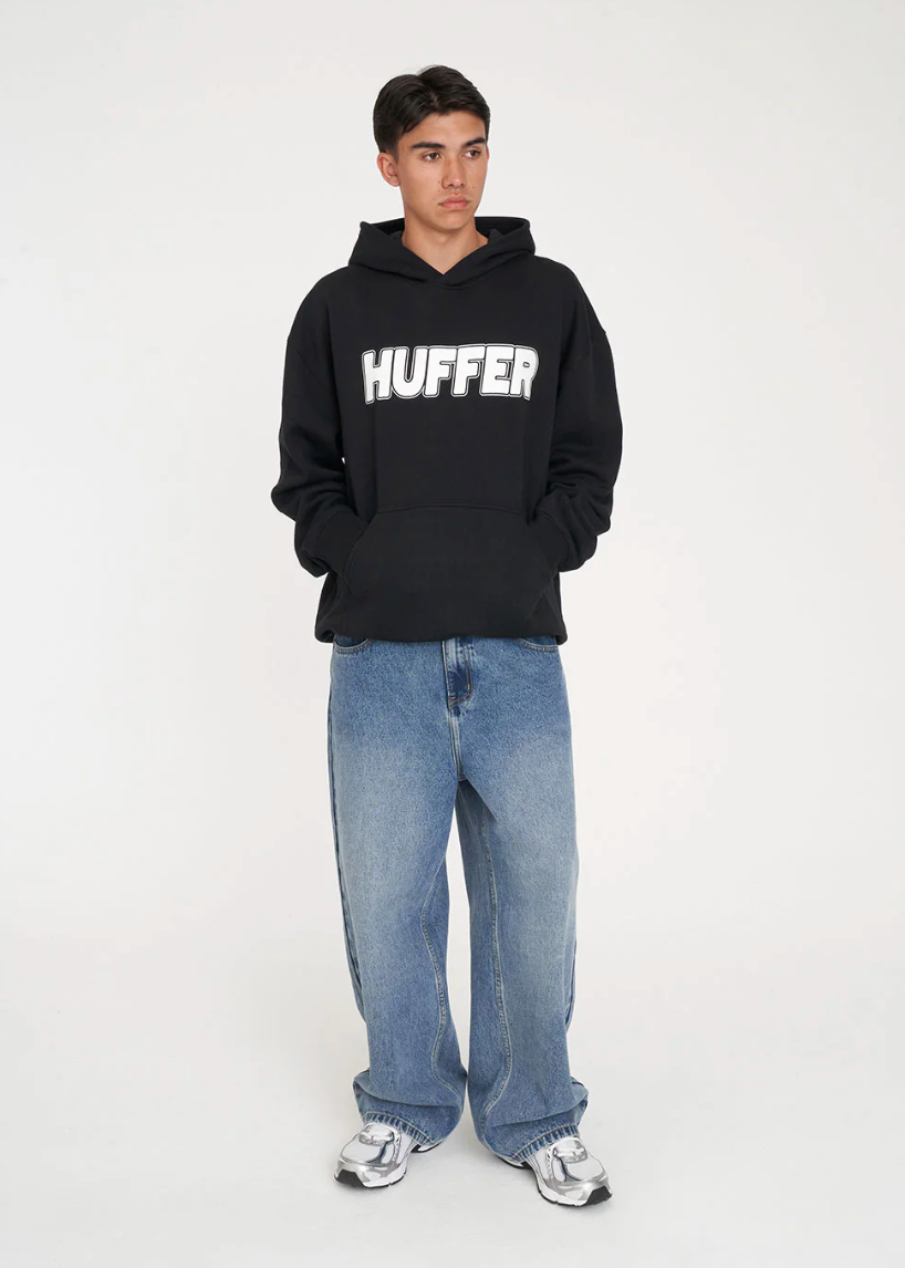 Mens Weekend Hood/Bricks Black | Abbey Road Kaikoura