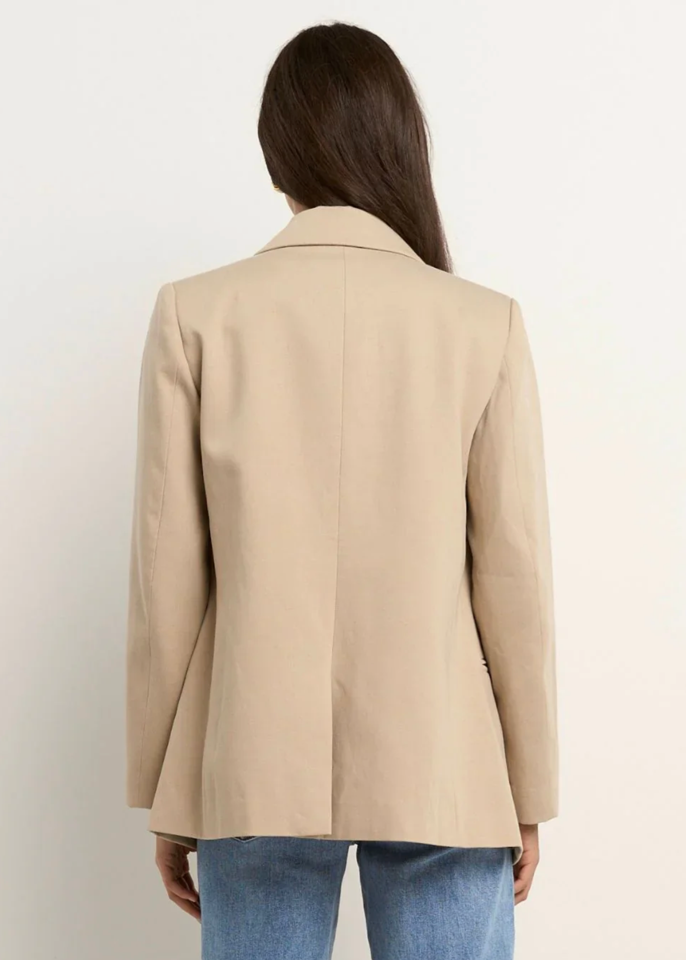 Atlantic Taupe Lyocell Cotton Classic Blazer | Abbey Road Kaikoura