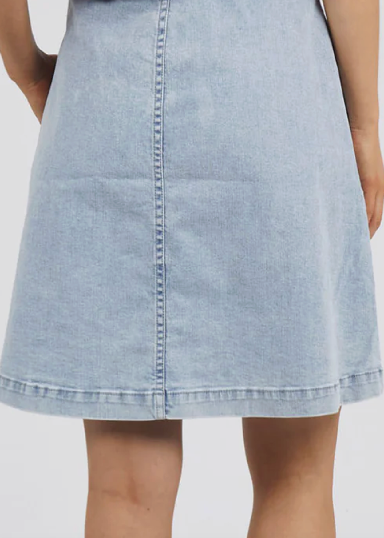 Amanda Skirt Vintage Blue | Abbey Road Kaikoura