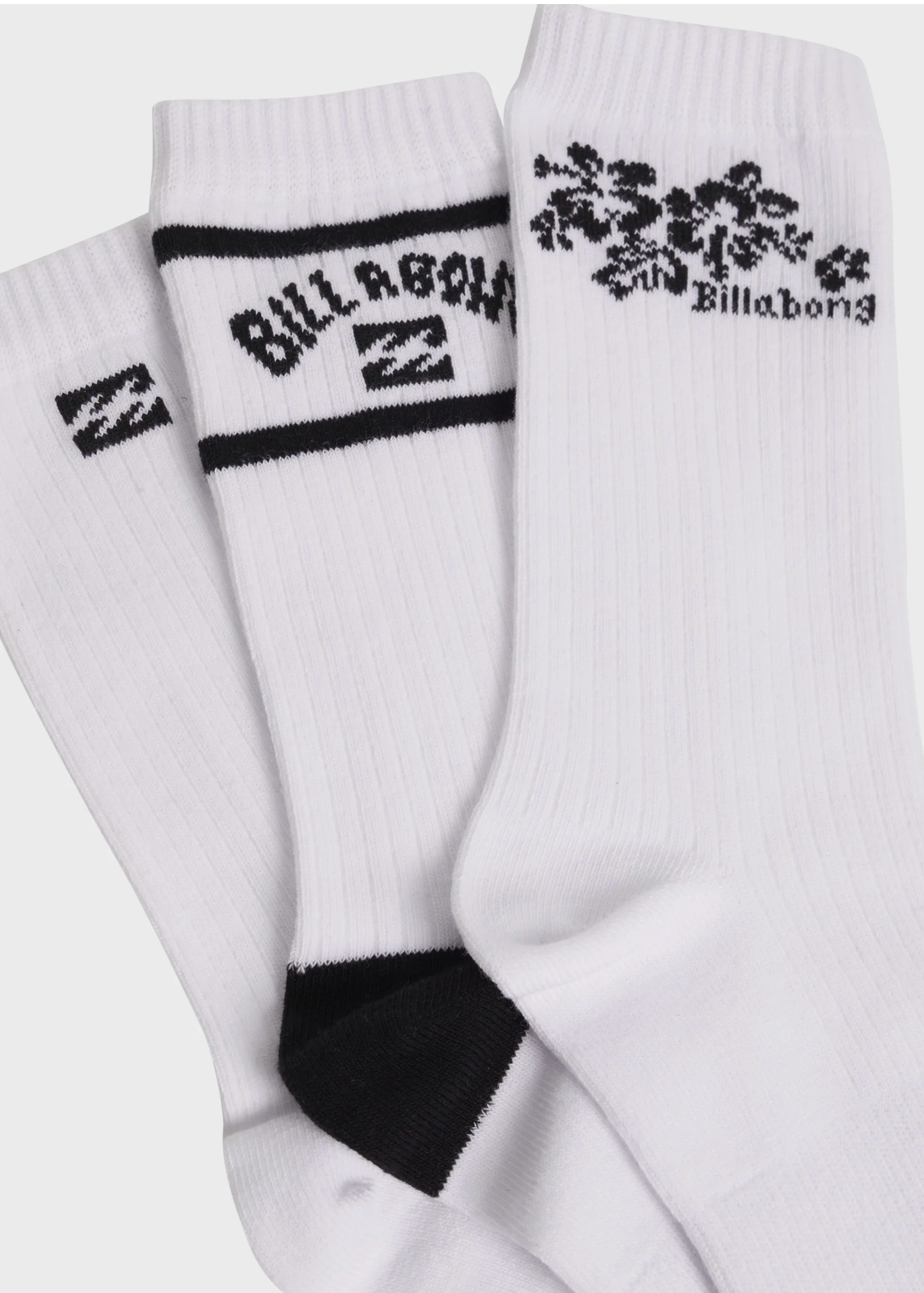 Womens Good Times 3 Pack Blk/White | Abbey Road Kaikoura