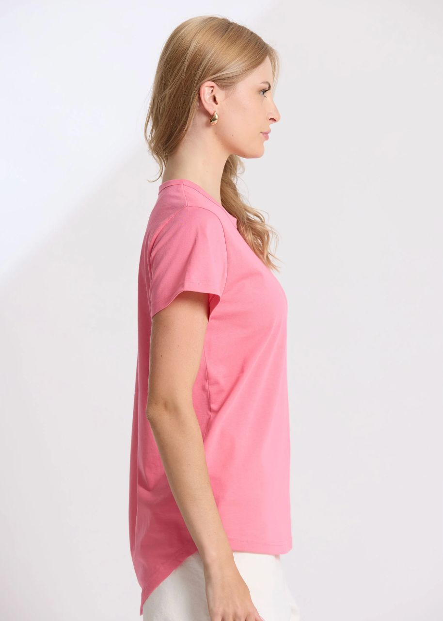 Classic Tee - Raspberry | Abbey Road Kaikoura 