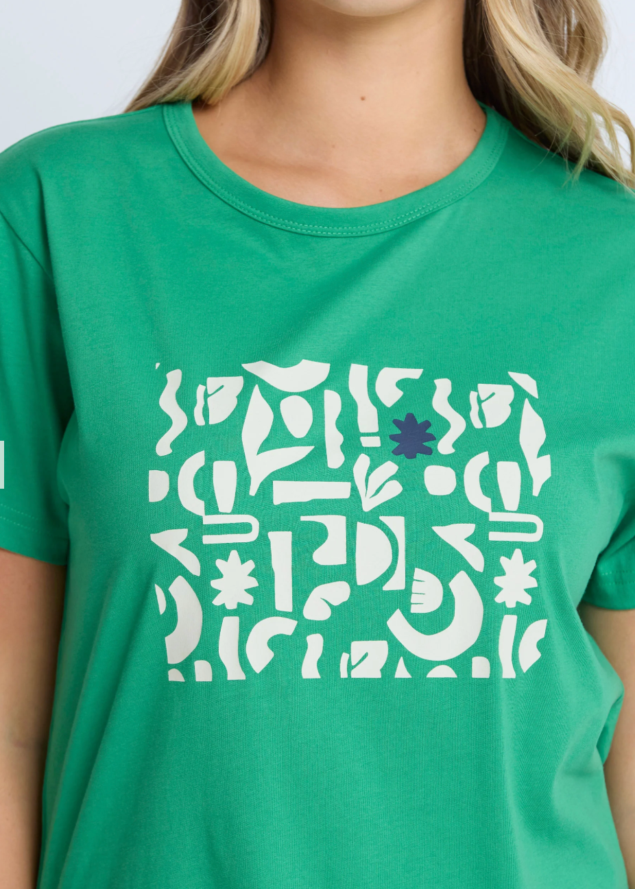 Ace Tee Geo - Green Grass | Abbey Road Kaikoura