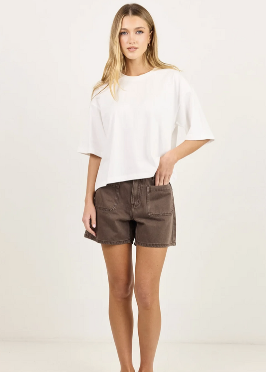 Significant Pocket Front Shorts - Mocha | Abbey Road Kaikoura