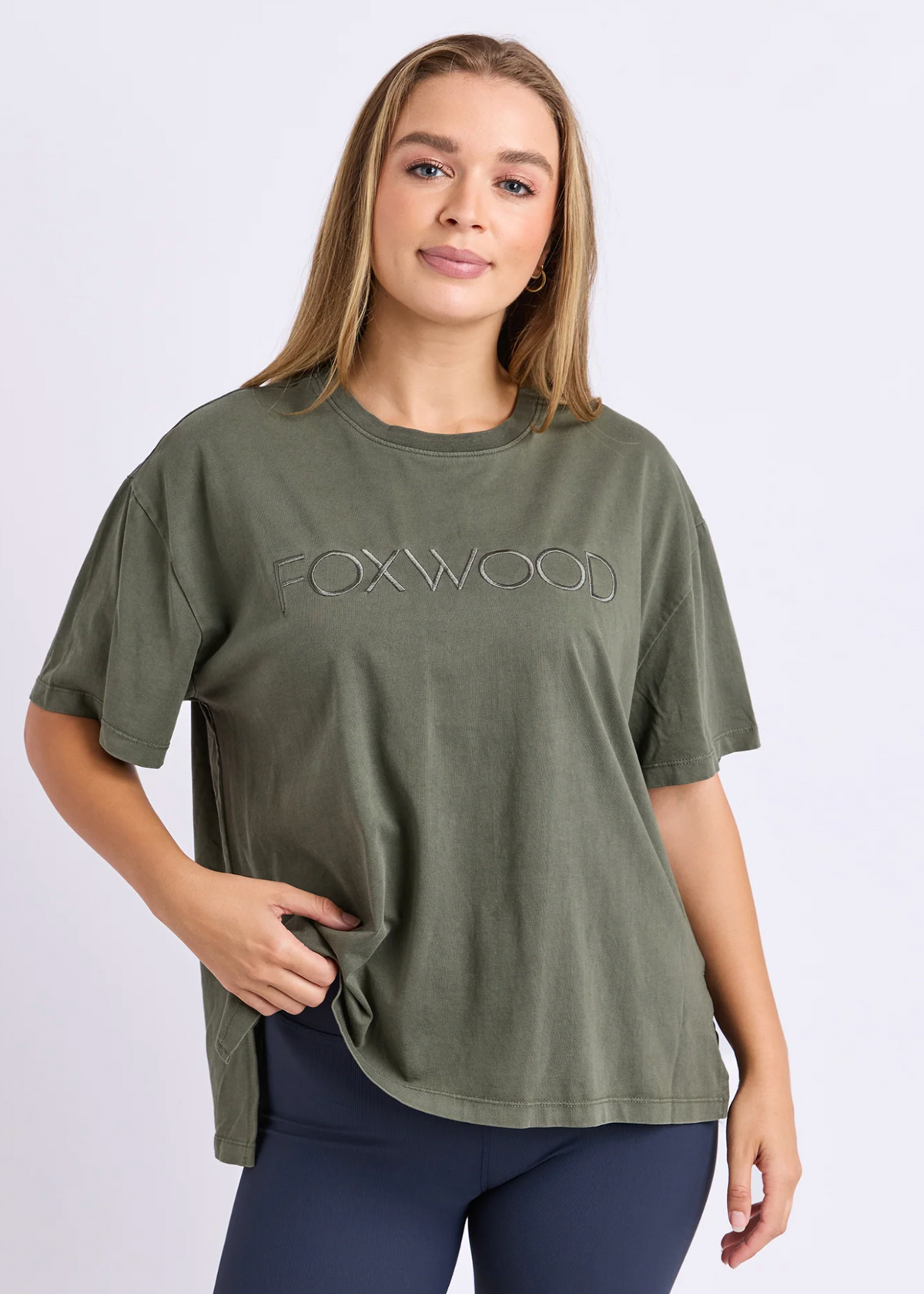 Simplified Tee - Khaki  | Abbey Road Kaikoura