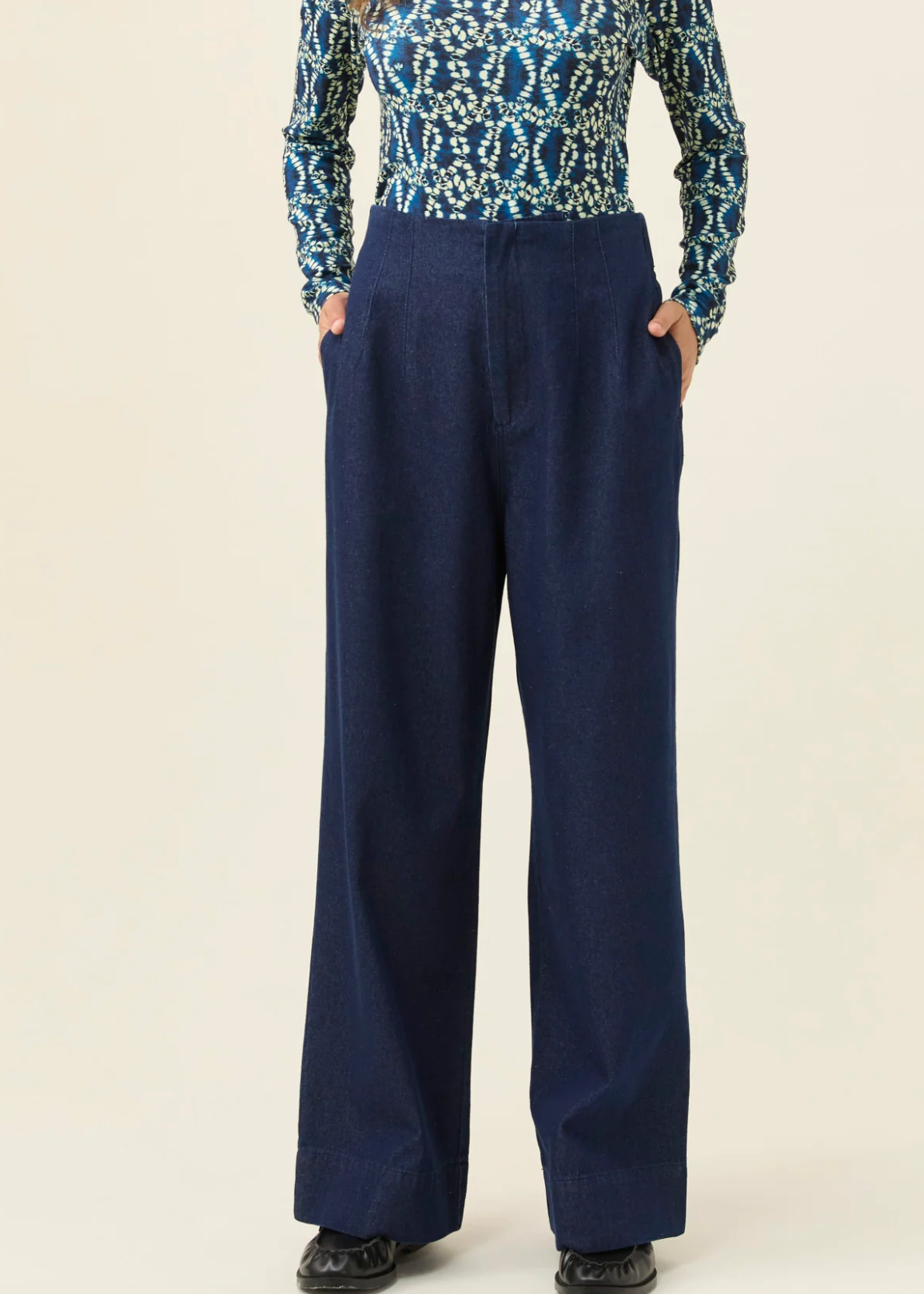 Sloane Denim Pant - Indigo| Abbey Road Kaikoura