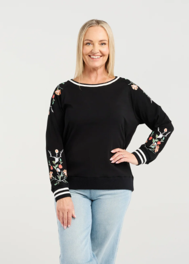 Sloane Jumper - Black | Abbey Road Kaikoura