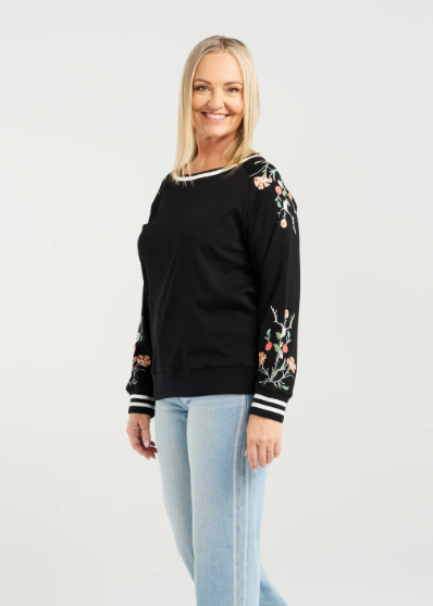 Sloane Jumper - Black | Abbey Road Kaikoura