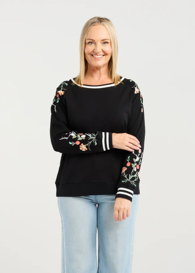 Sloane Jumper - Black | Abbey Road Kaikoura