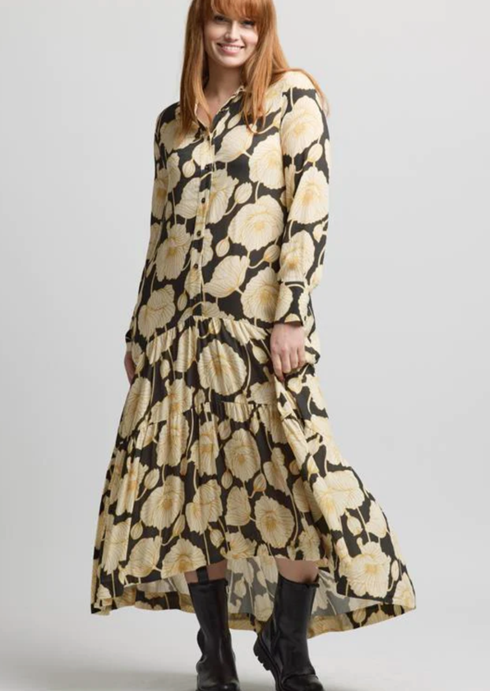 Stella & Gemma Chelsea Dress/Art Deco Peony|Abbey Road