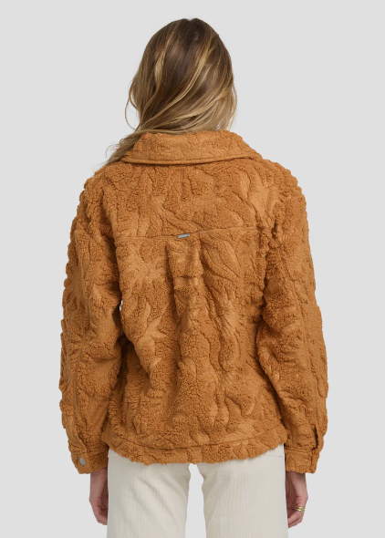 Sundown Sherpa Shacket - Camel | Abbey Road Kaikoura