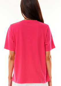 Huffer Classic Tee/ Charming/Hyper Pink|Abbey Road