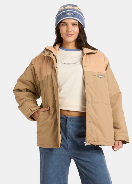 The Original Vibes 2 Jacket - Cement | Abbey Road Kaikoura