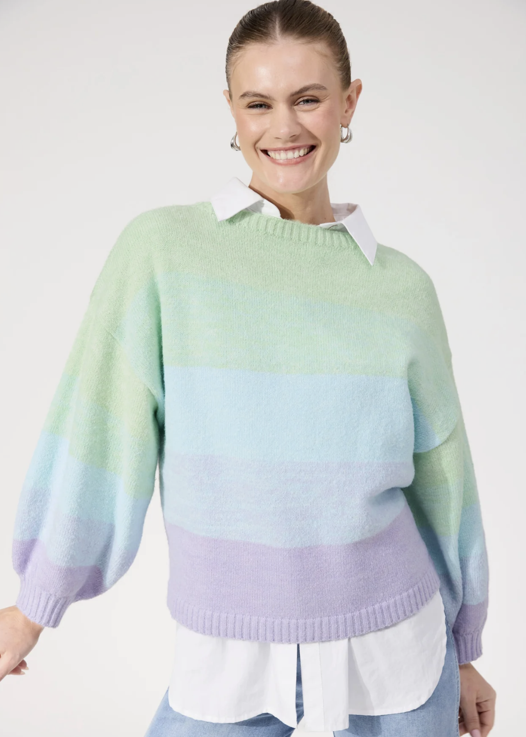 Valenza Jumper - Pastel | Abbey Road Kaikoura
