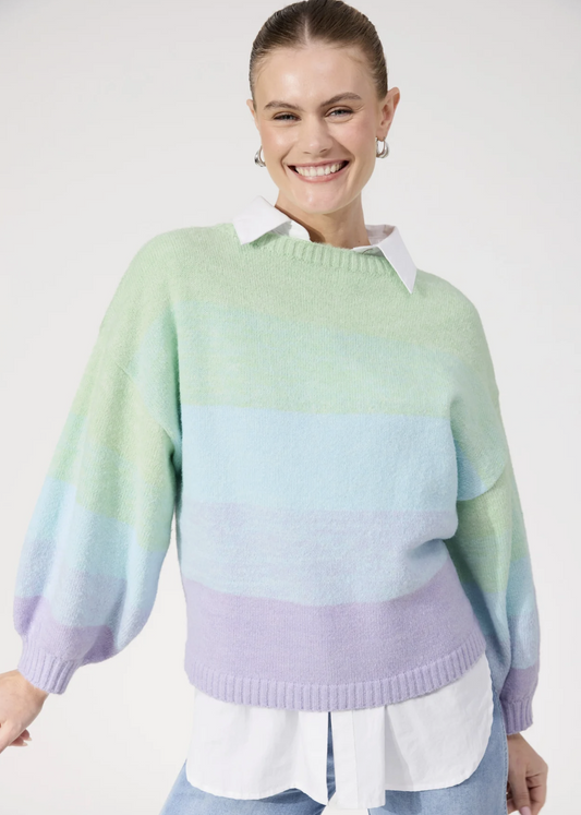 Valenza Jumper - Pastel | Abbey Road Kaikoura