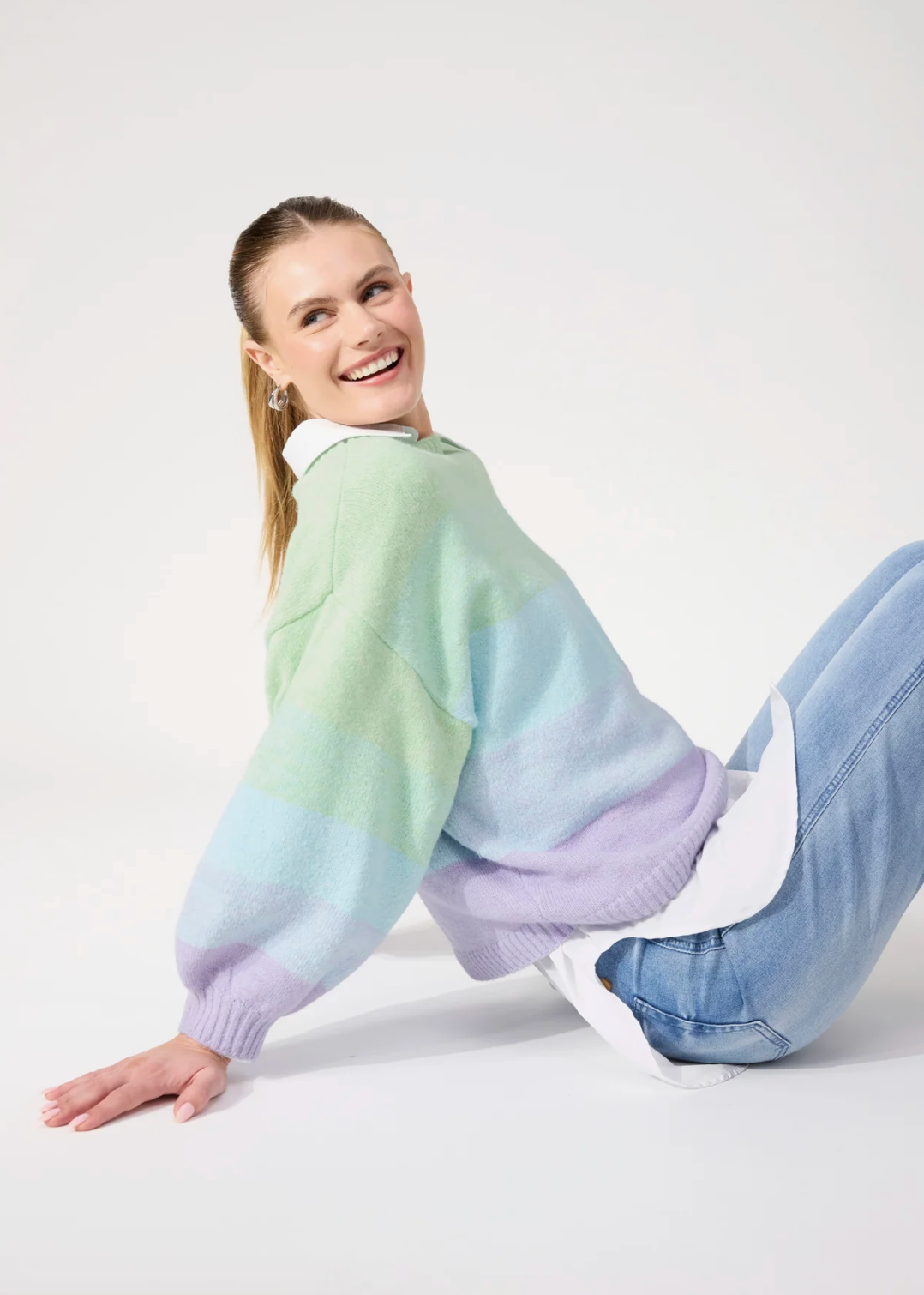 Valenza Jumper - Pastel | Abbey Road Kaikoura