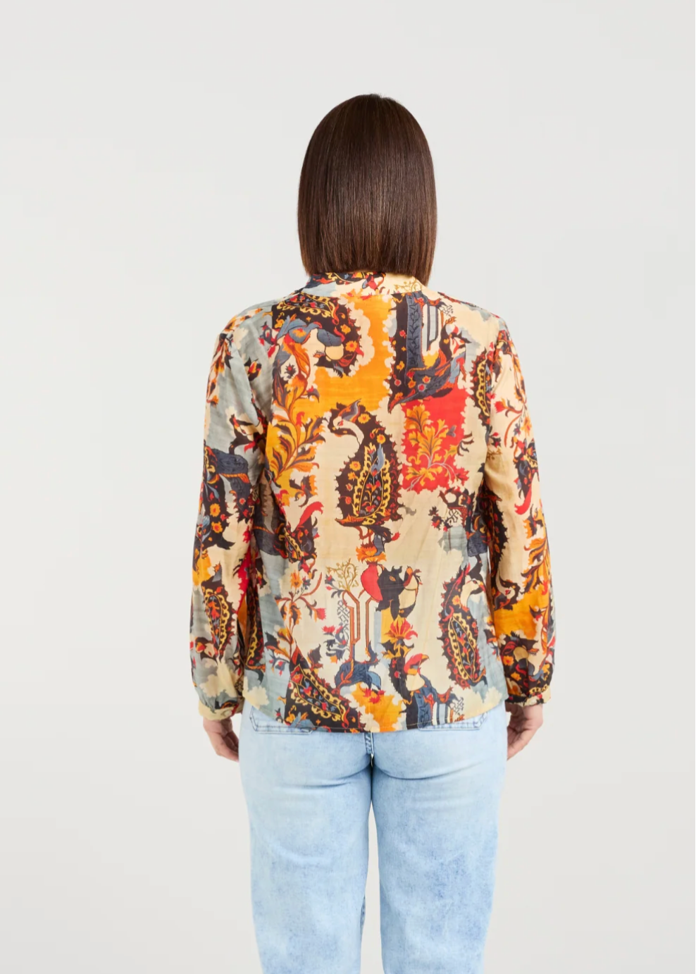 Vivienne Top - Saffron Garden   | Abbey Road Kaikoura