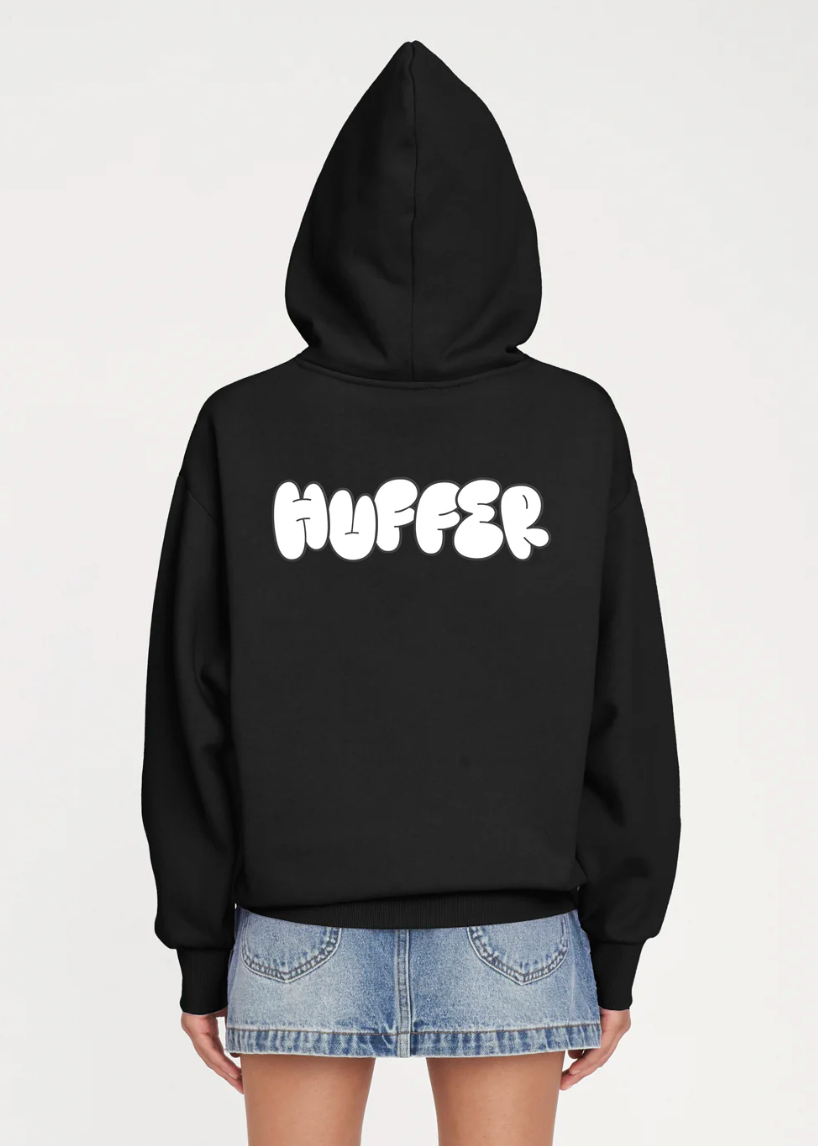 WMNS Weekend Hood/Puffy Black | Abbey Road Kaikoura