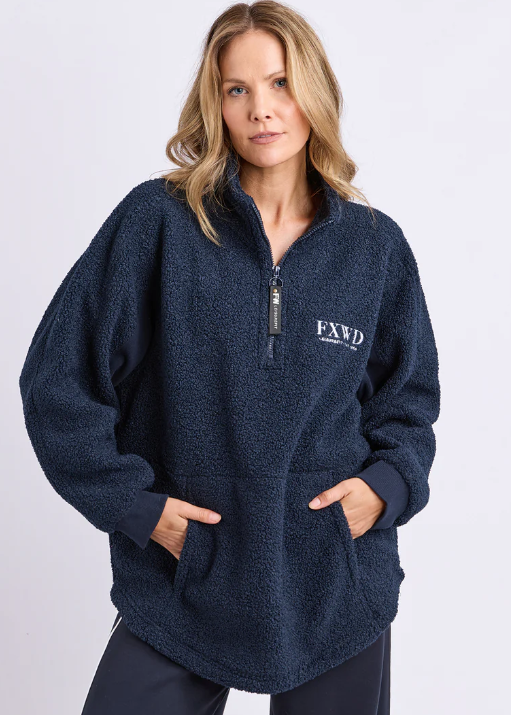 Weekend Boucle Crew Navy | Abbey Road Kaikoura