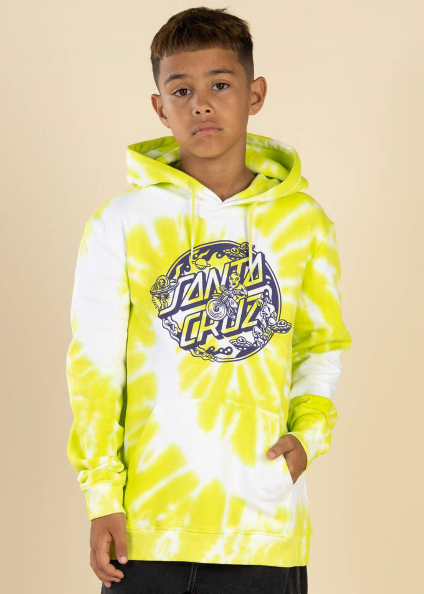 Winkowski Dope Planet Hoodie - Lime | Abbey Road Kaikoura