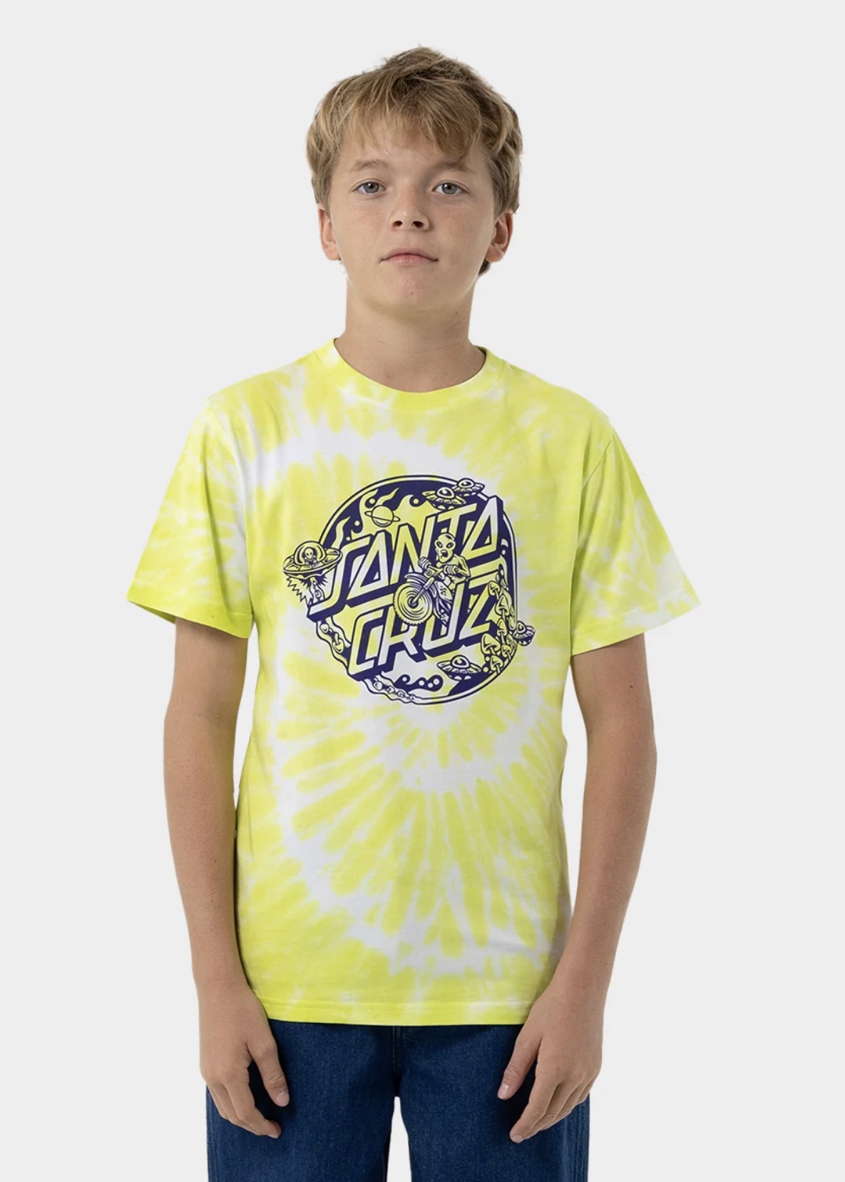 Winkowski Dope Planet Tee Lime | Abbey Road Kaikoura