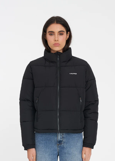 Wmns HFR Track Puffer JKT - Black | Abbey Road Kaikoura