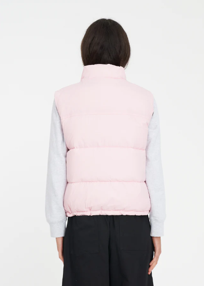 Women's Rider Puffer Vest Petal | Abbey Road Kaikoura