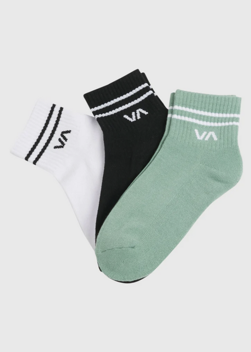 Womens VA Mini Crew Sock 3pack | Abbey Road Kaikoura