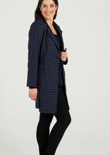 Load image into Gallery viewer, Zafina Ivana Grey Check Jacket|Abbey Road