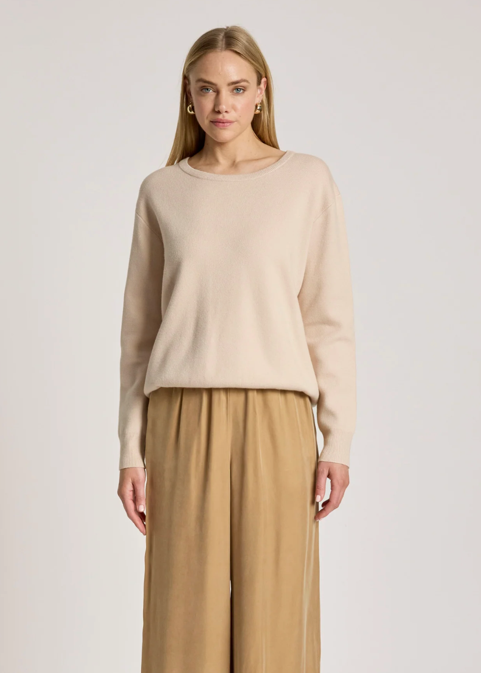 Zala Jumper - Bisque | Abbey Road Kaikoura