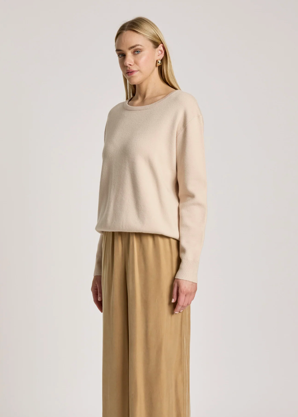 Zala Jumper - Bisque | Abbey Road Kaikoura