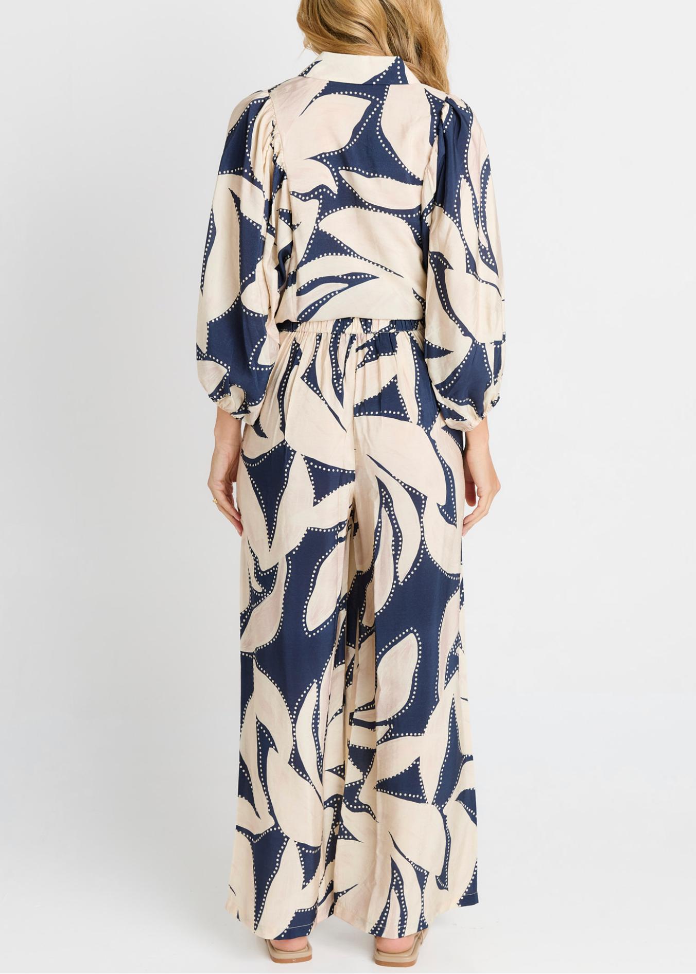 Zander Pant - Navy Floral | Abbey Road Kaikoura 