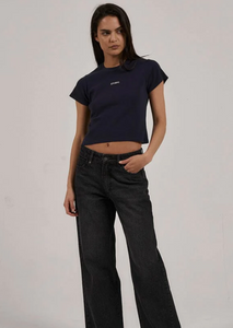 THRILLS Minimal Thrills Mini Tee Navy | Abbey Road Kaikoura