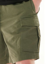 Load image into Gallery viewer, HUFFER Faded Cargo Short Khaki | Abbey Road Kaikoura
