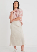 Load image into Gallery viewer, IVY &amp; JACK Bliss Linen Bias Midi Skirt Natural | Abbey Road Kaikoura
